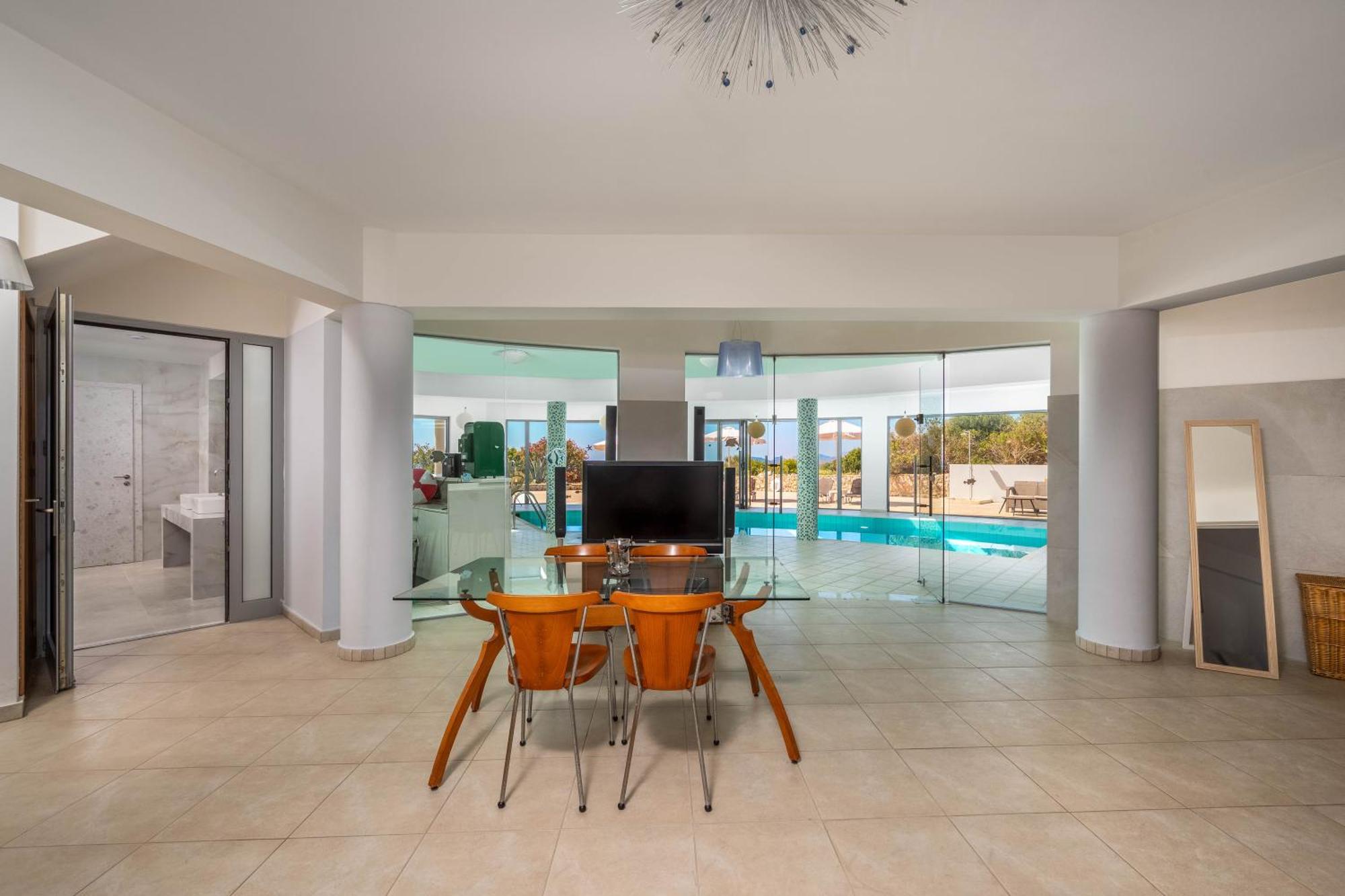 Villa Zafira - Seaview Manor With Heated Pool Kallithéa Eksteriør bilde